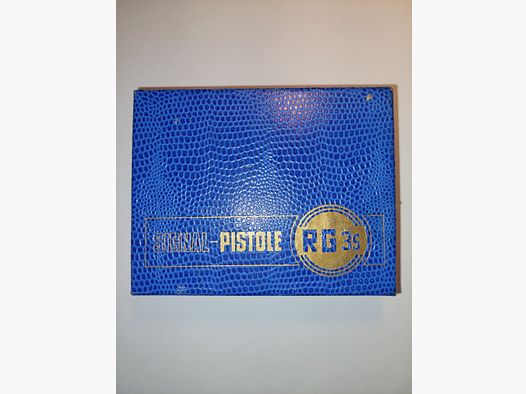 Röhm RG3 Signal-/Gas-Pistole (6 mm Flobert) + Originalzubehör, original verpackt