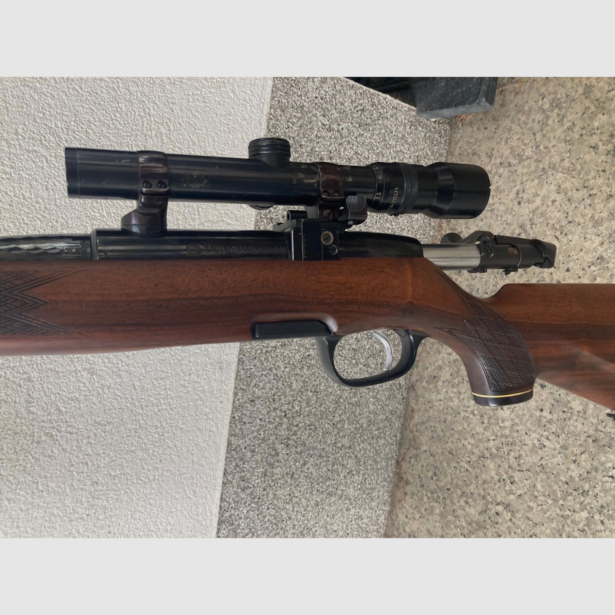 Steyr Mannlicher Model S Bolt Action Rifle in .458 WinMag