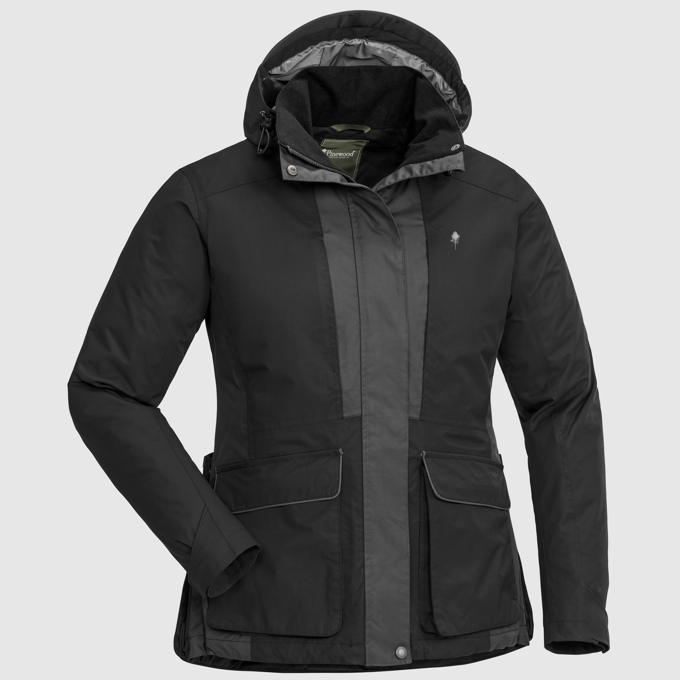 Pinewood DogSport Jacke 2.0 Gr. S schwarz/dkl.grau