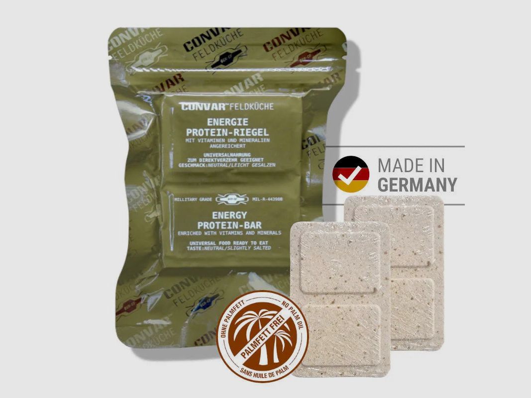Convar-7 Convar-7 Feldküche Riegel High Energy Bar Weizen 12er Pack