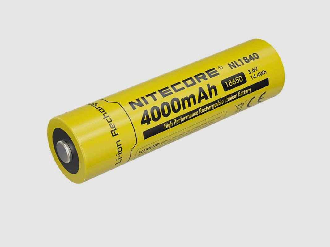 Nitecore Li-Ion Akku 18650 4000mAh