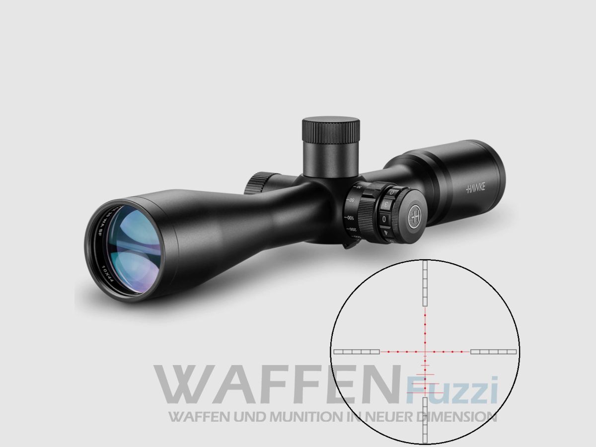 Hawke Airmax 30 WA 10x44 SF podświetlony celownik AMX