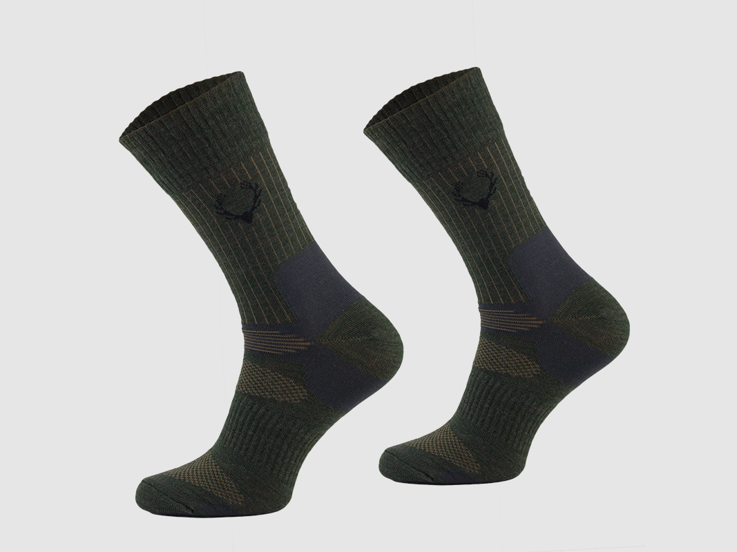 Merino Jagd- und Outdoorsocken - Dünn - SMW1/01 – Schuhgröße: 47-50
