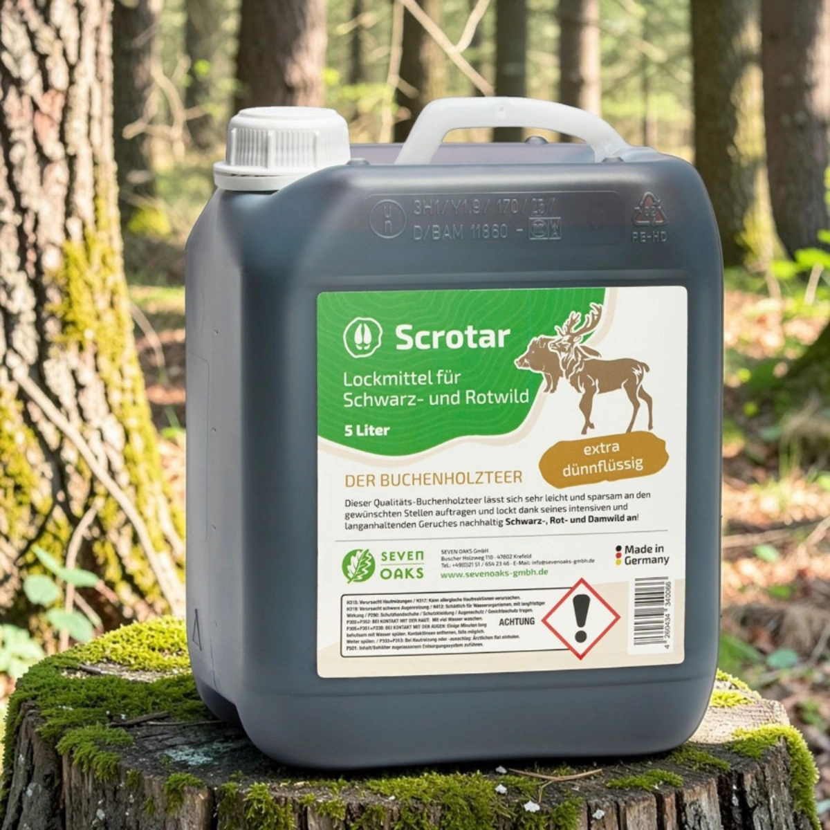 Scrotar dziegieć bukowy (5 l)