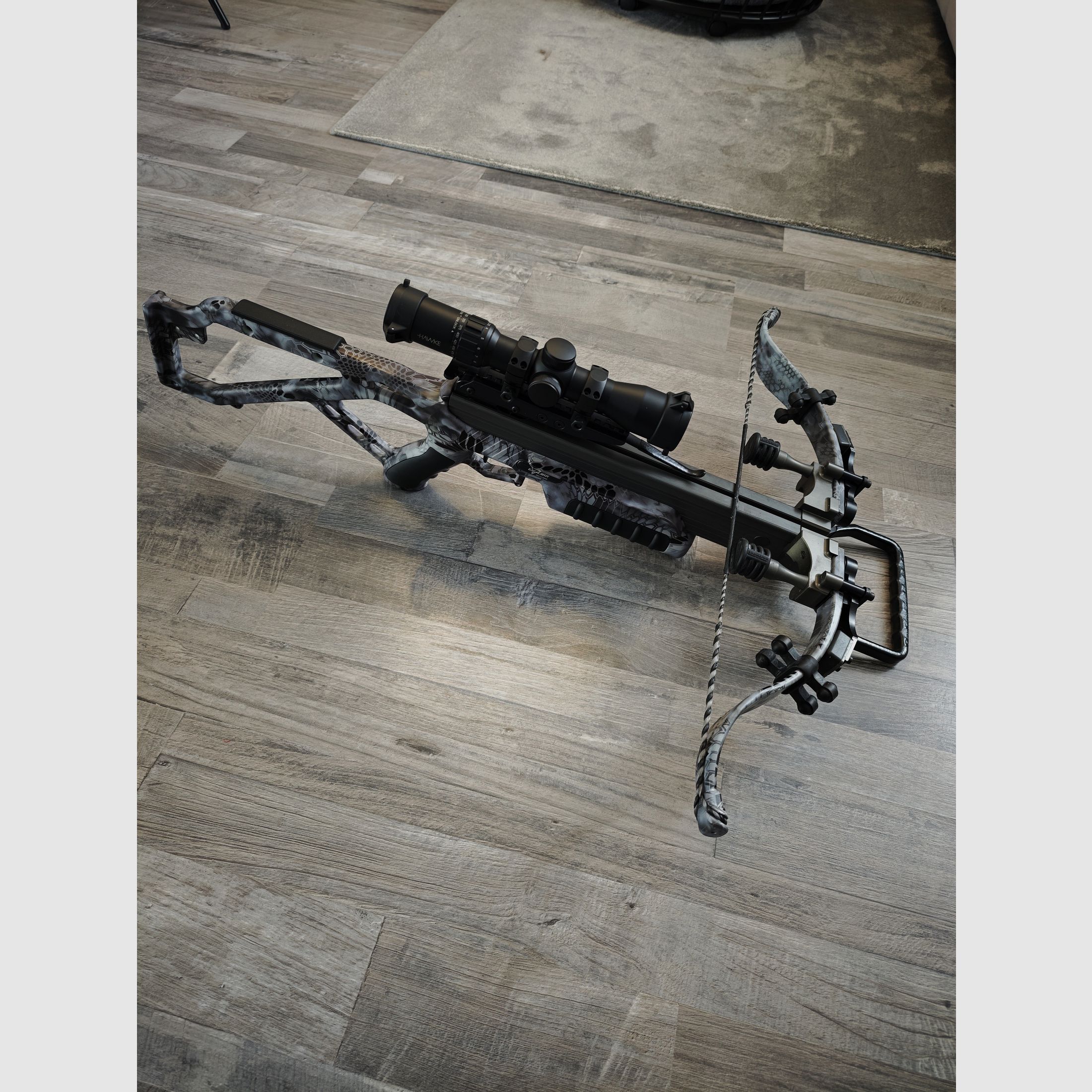 Excalibur Micro Axe 340  Armbrust mit viel Zubehör in einem Neuwertigen Zustand