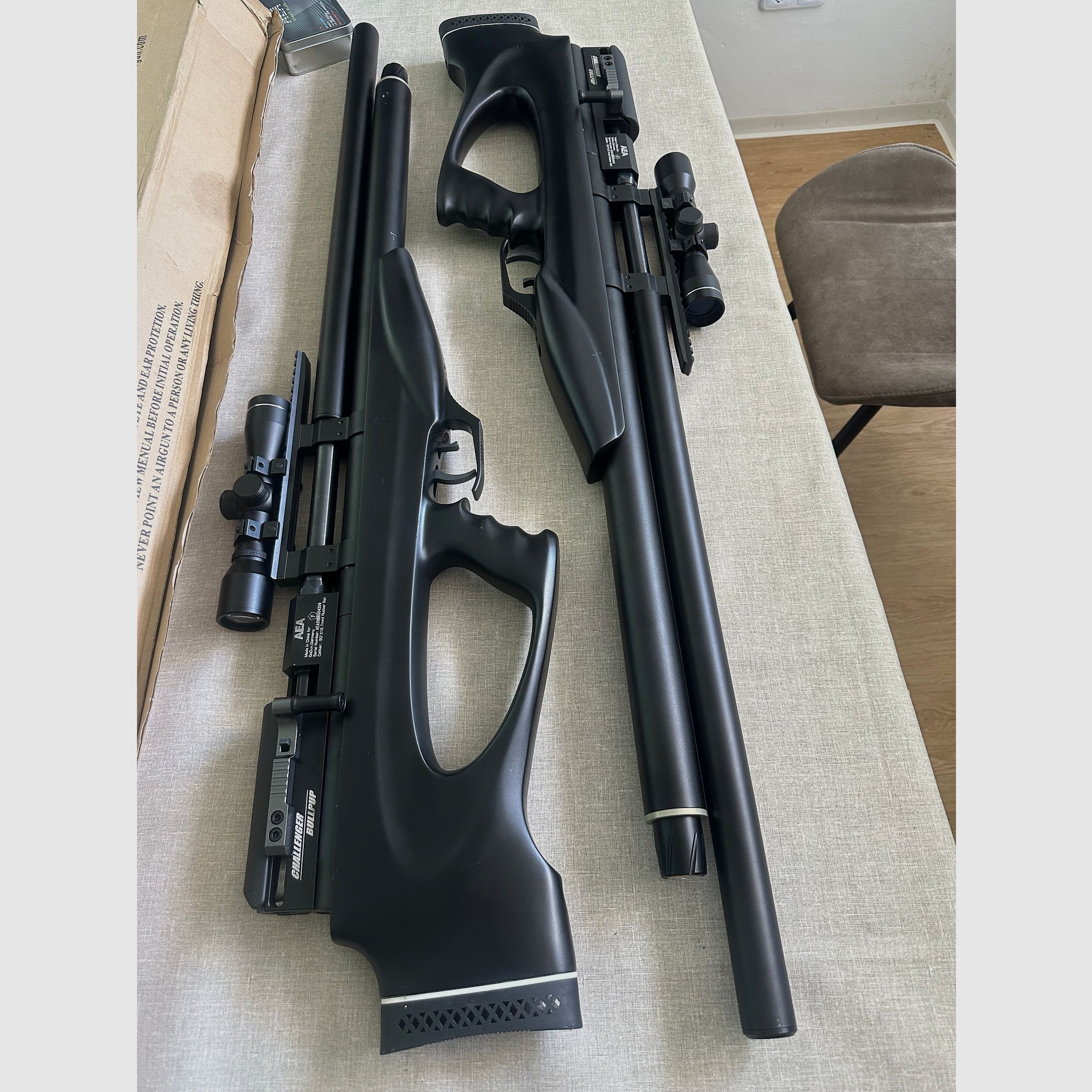 2 AEA Challenger F Version mit Exportkit Black Mamba plus Zubehör 