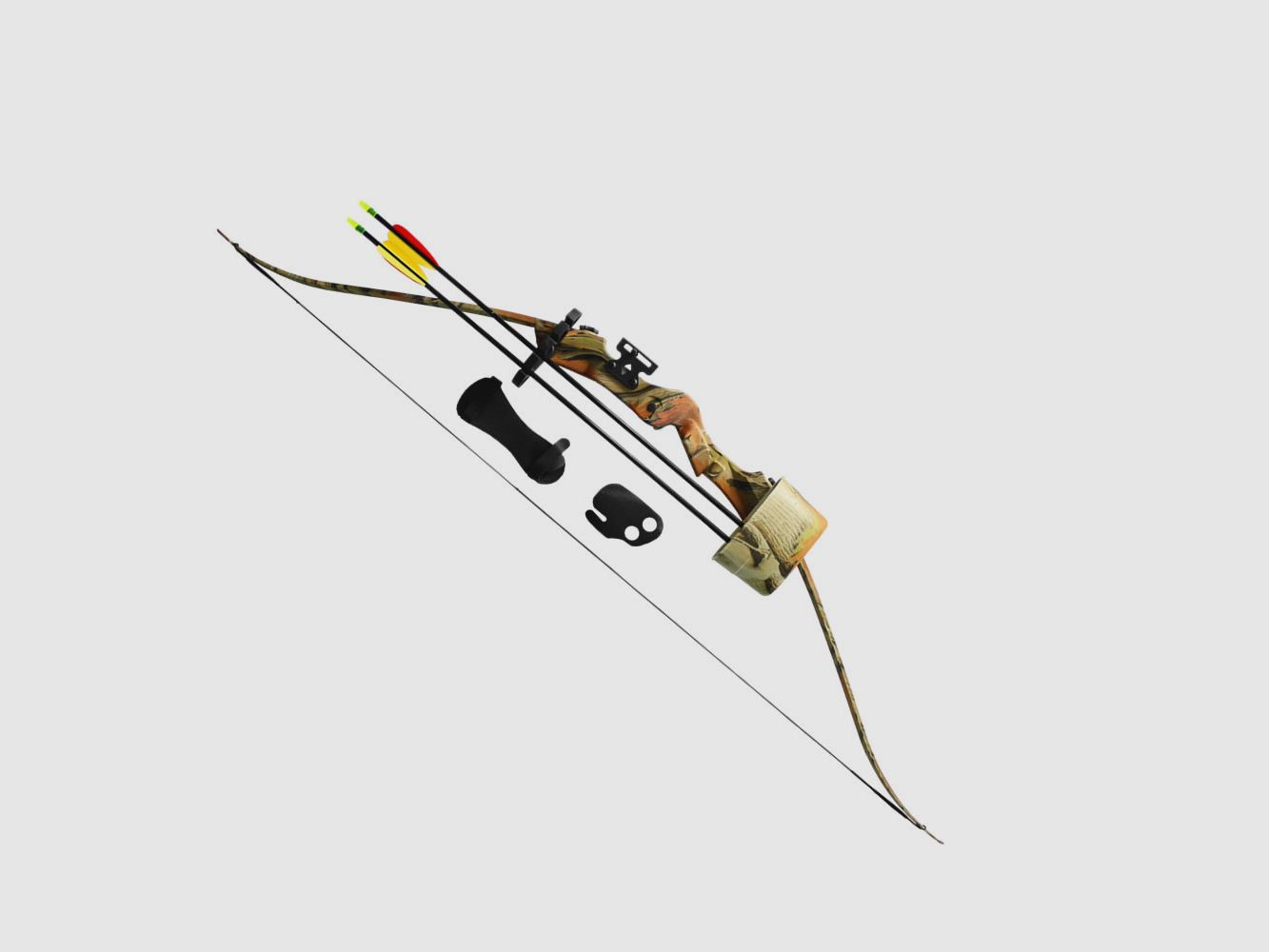 Recurvebogenset in Camodesign