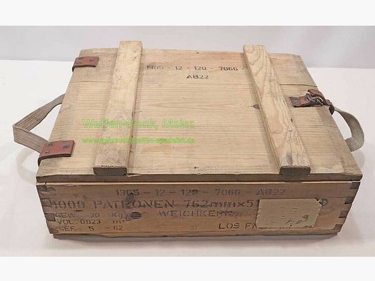 Deutsch Diverse Munitionskiste / Holz