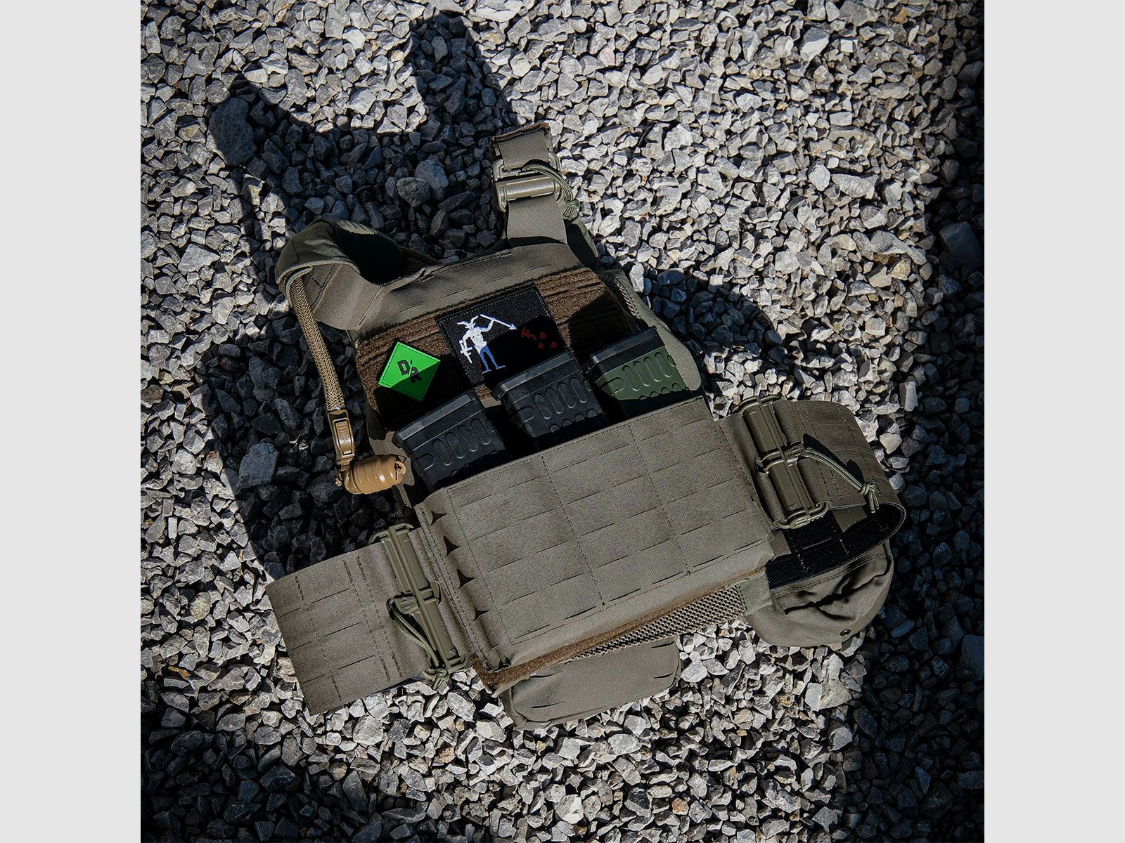 TERRA B® Hybrid Plate Carrier - Olive, Bild 12 von 12