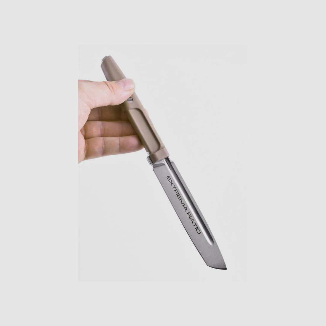 Cuchillo fijo ligero Extrema Ratio MAMBA desierto Böhler N690