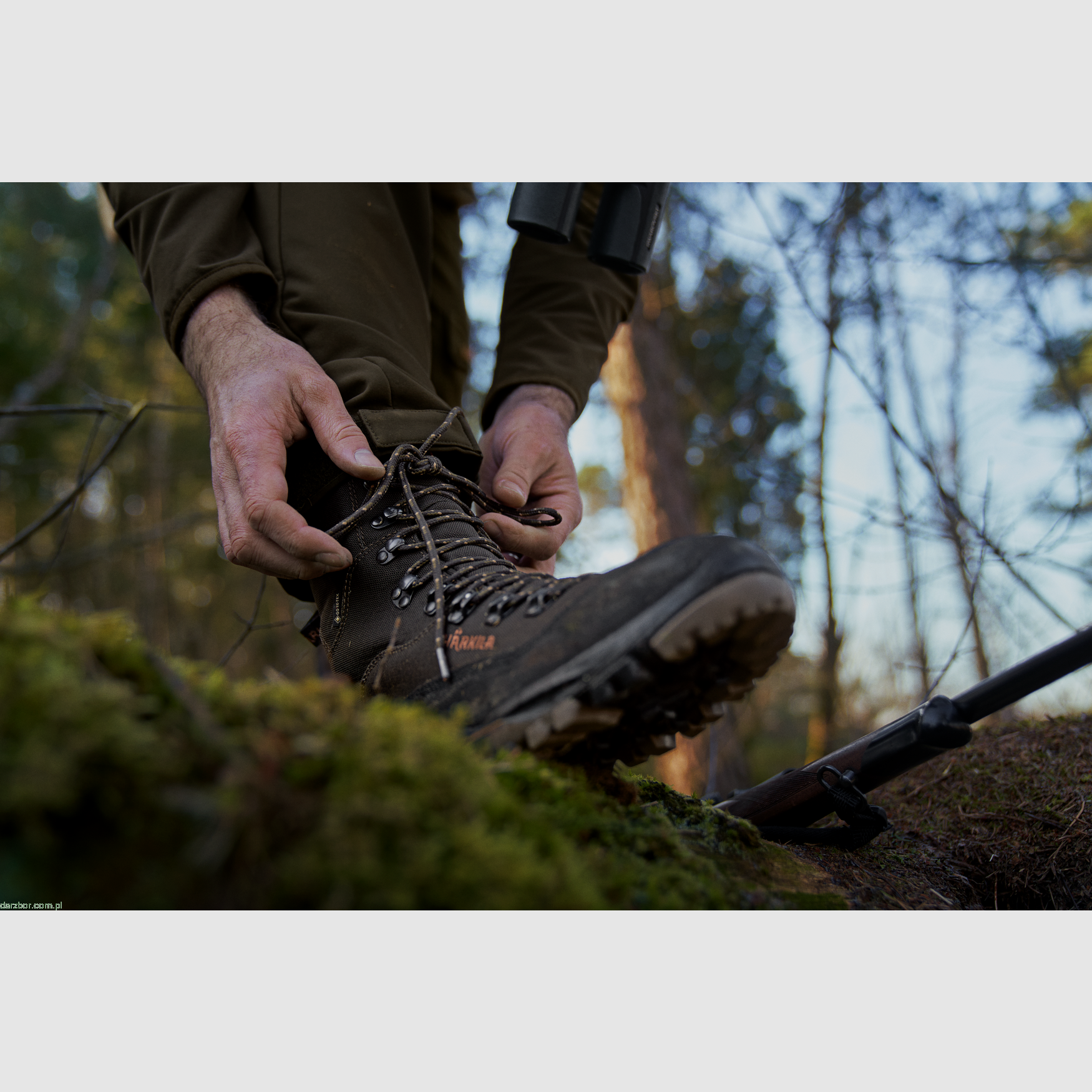 Härkila Pro Hunter Light Mid GTX Willow Green boots, image 4 of 5