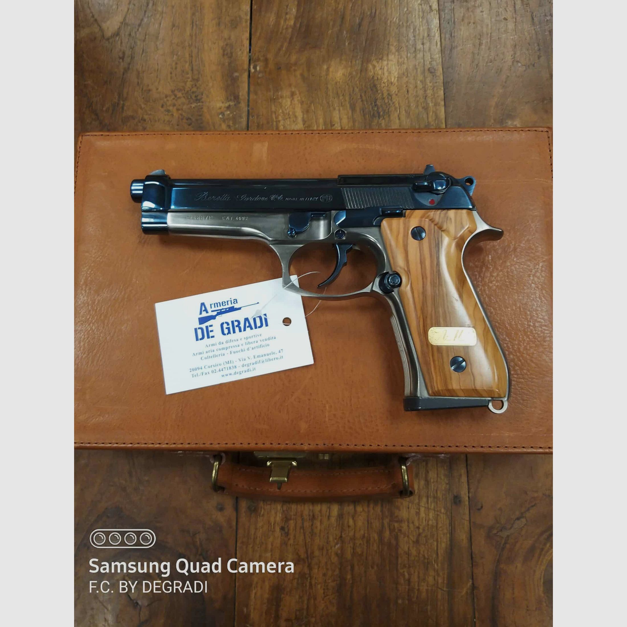 BERETTA 98 FS LIMITED EDITION BERETTA GALLERY, image 1 sur 3