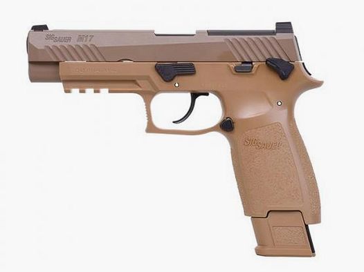 SIG Sauer P320-M17 4,5 mm Coyote Tan 20 coups pistolet à air
