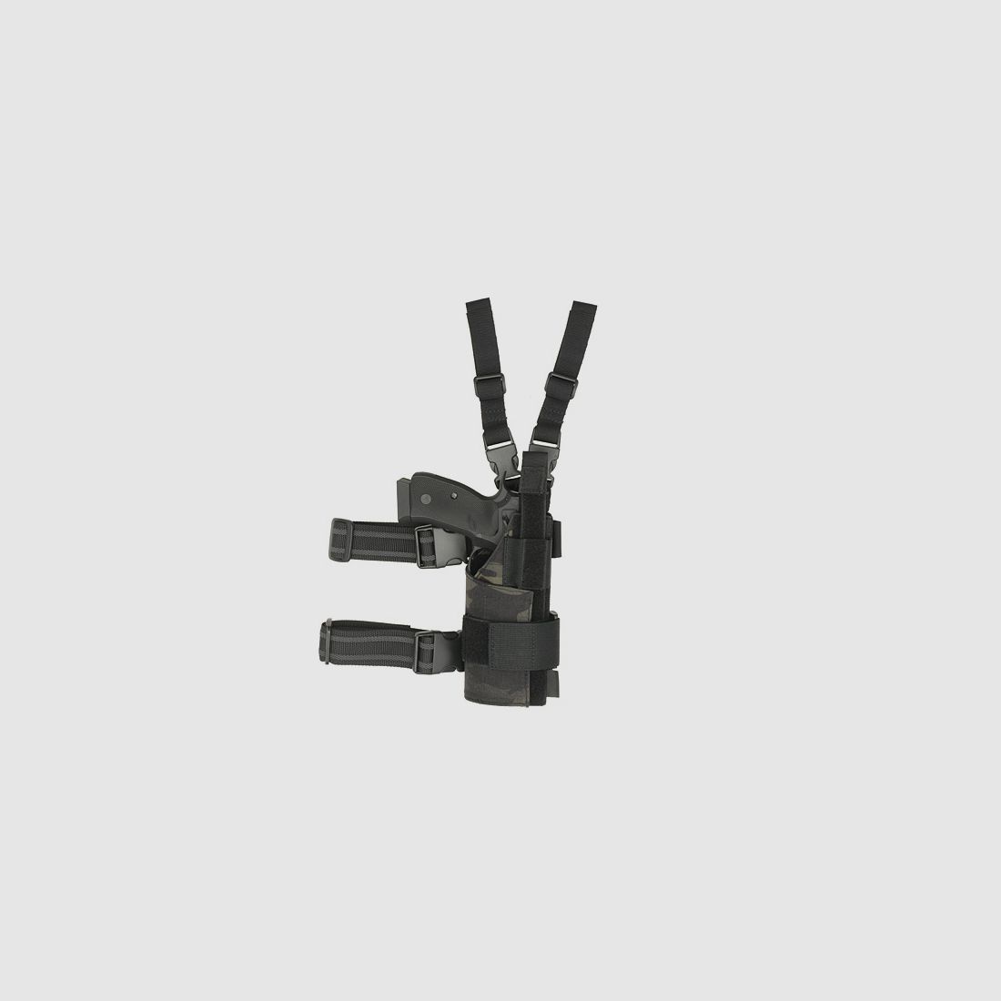 Modular Universal Drop Leg Holster - Multicam Black [8FIELDS PREMIUM]
