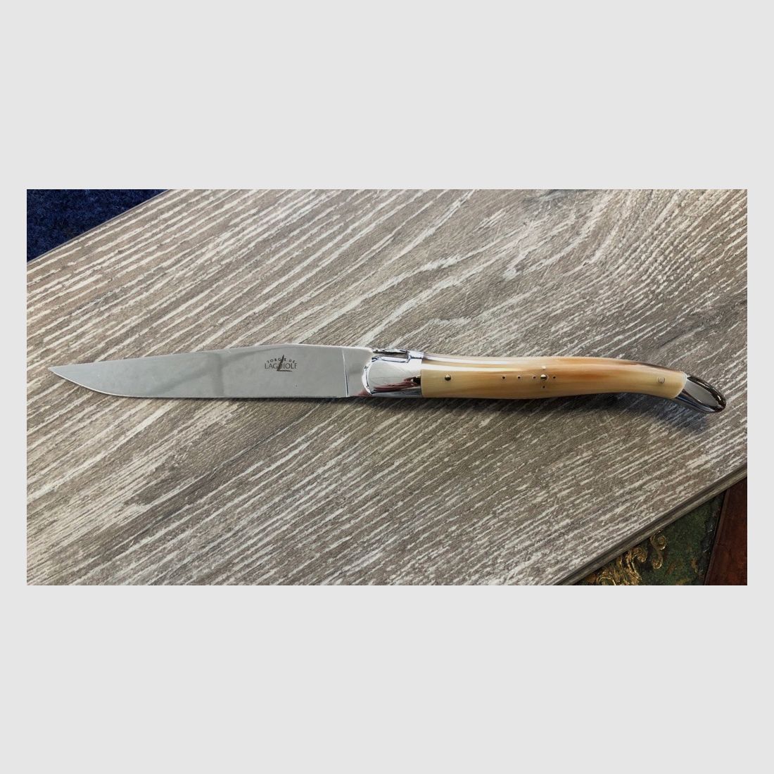 Messer Tisch Tradition Corne Claire Brillant