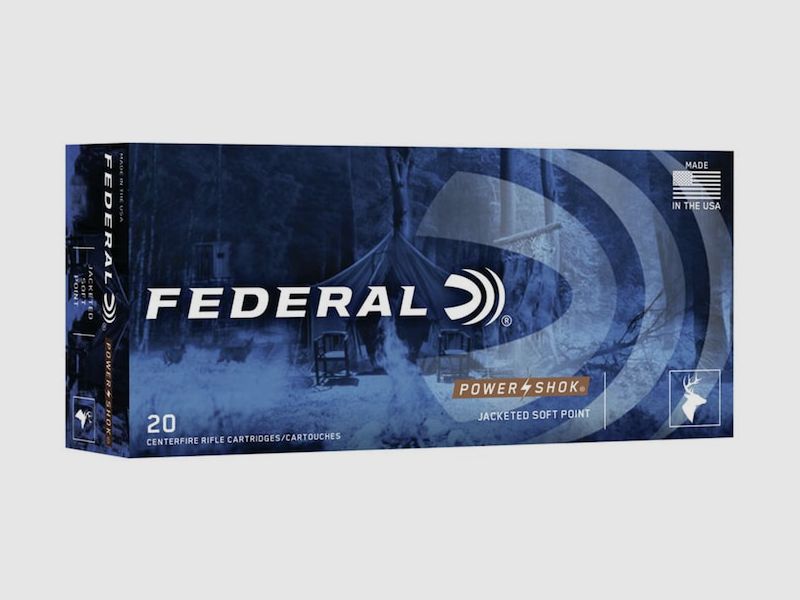Federal Power-Shok .300 AAC Blackout 150GR SP 20 cartouches