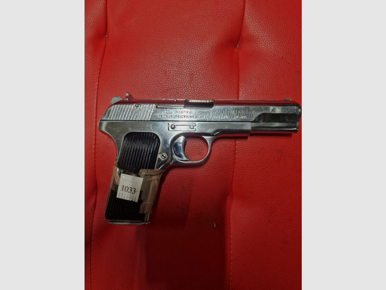 Norinco M213 CHROME (ehemalige beschlagnahmte Waffe) 9x19MM (gebraucht), Bild 2 von 2