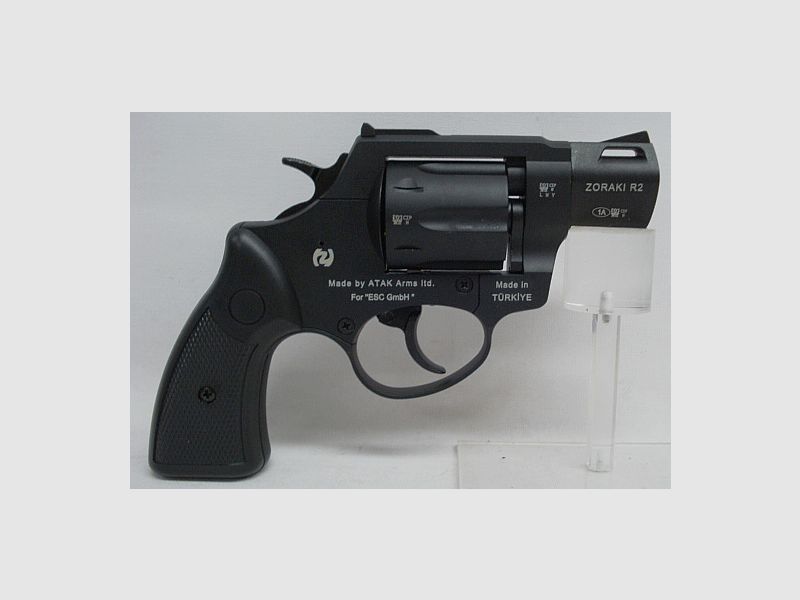 Zoraki Revolver R2 Kal.9mmR.K. - Black 3'' Lauf
