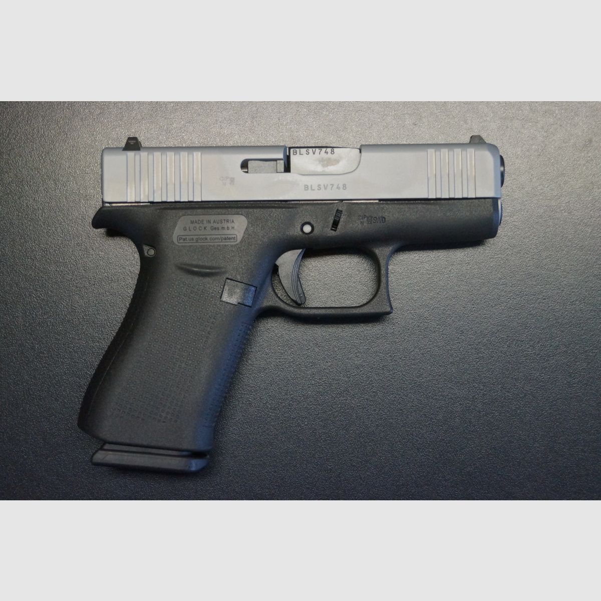 Glock 43X Silver Slide, afbeelding 1 van 5