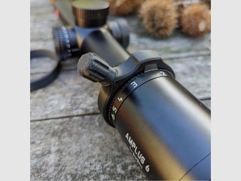 Para Leica Amplus: Palanca de ajuste rápido para la configuración de aumento