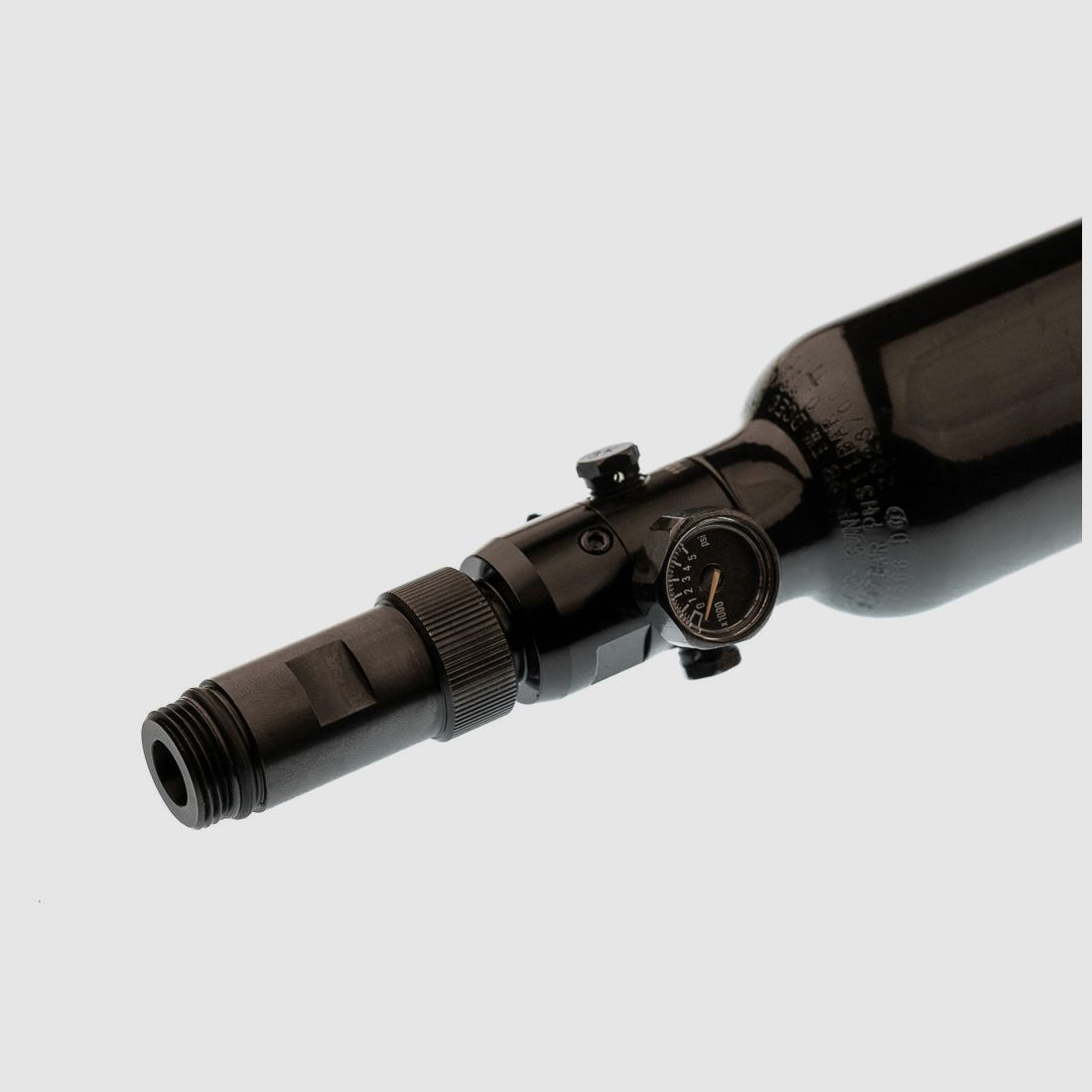 KOMBI | 0,2 LITER HPA Flasche 1100 PSI + Remote Line Adapter | HDR50 | HDP50 | HDS68 | HDX68 | HDB68 | HDR68