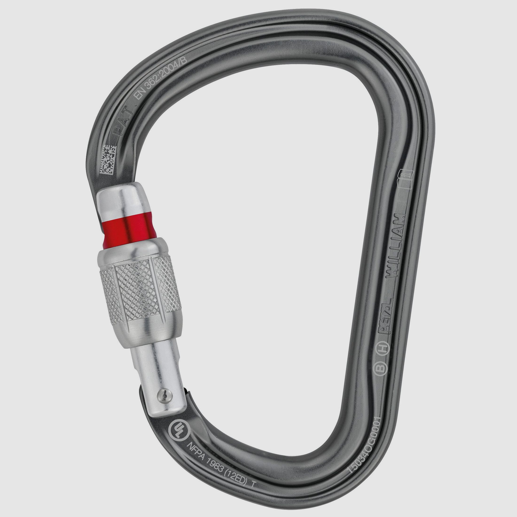 Petzl Carabiner William Screw-Lock
