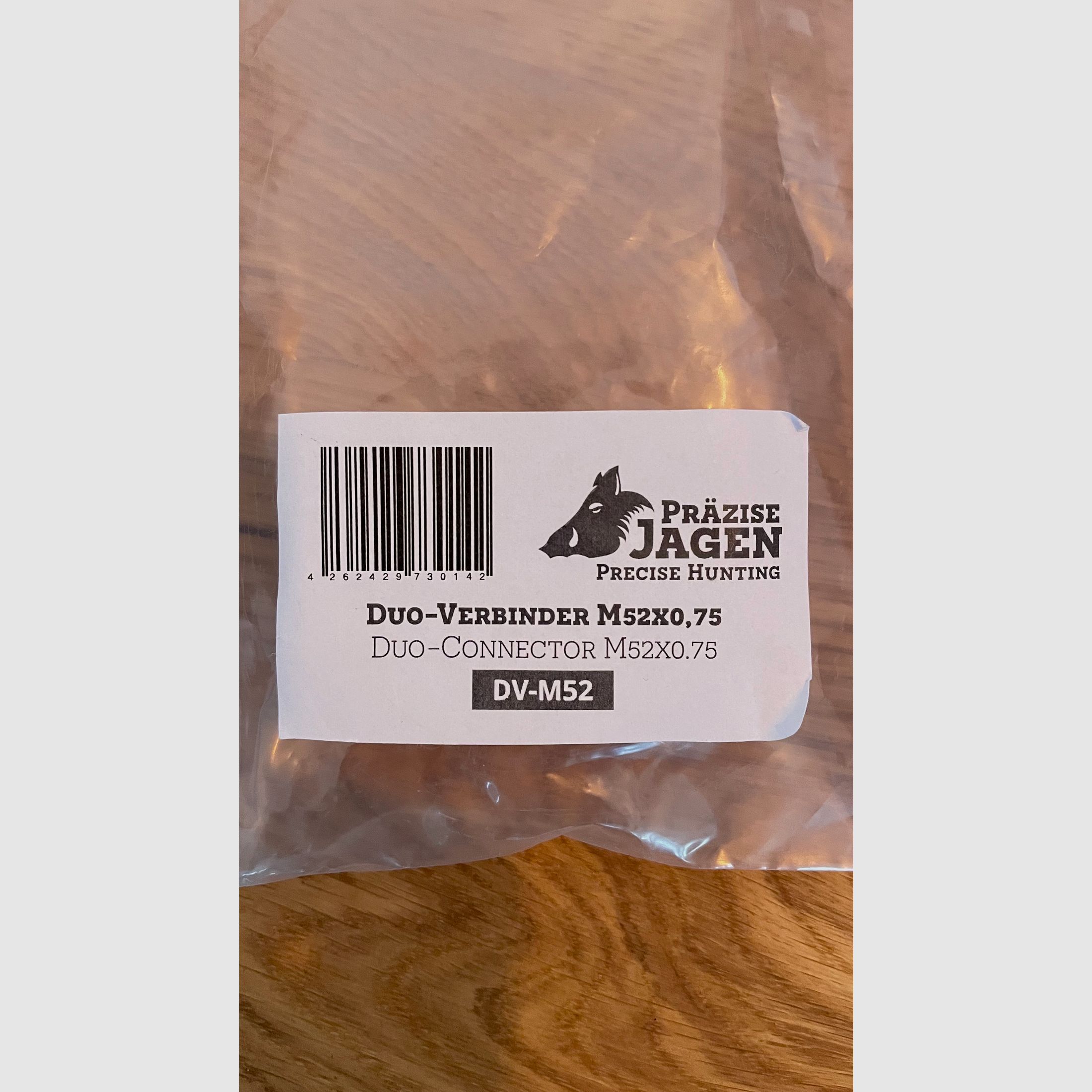 Precise Hunting Duo Connector M52x0.75