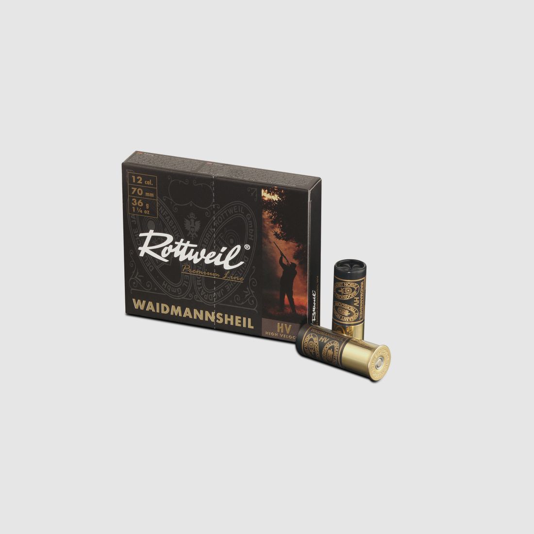 Munitions Rottweil WH No. 2 3.7mm 36g 12/70