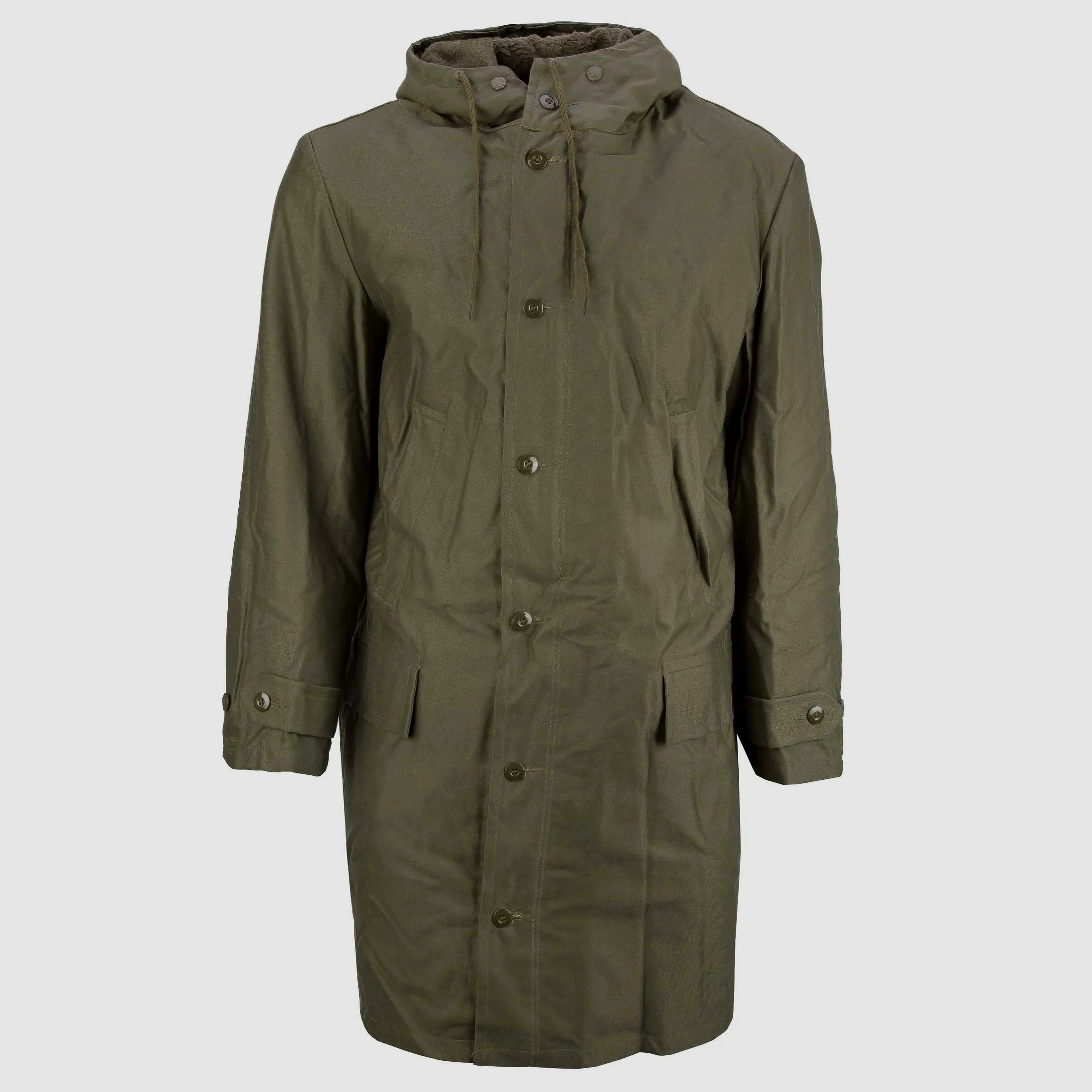 Bundeswehr Original BW Parka Lang mit Futter TL oliv neuwertig