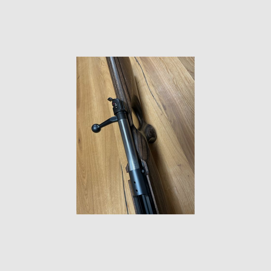 Mauser M 12 Max, hole stock, reinforced barrel, barrel with muzzle thread 15x1, with hand cocking mechanism caliber 30-06 Spring, special price, image 2 of 3