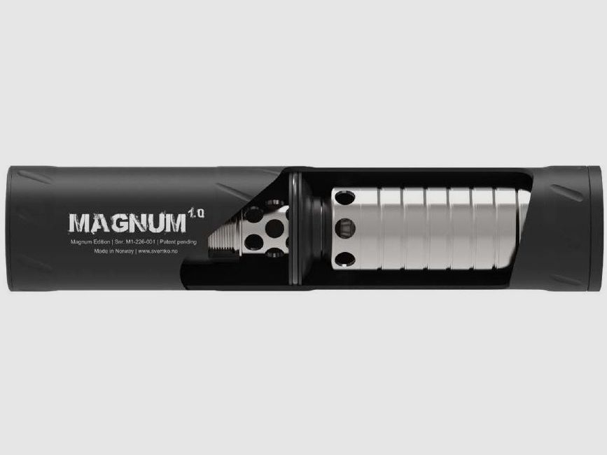 Svemko Hunter Magnum demper 338 Quick Mount