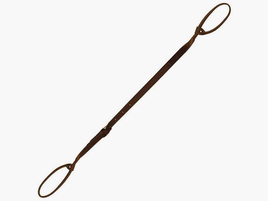 Geweerband Country Sellerie in Korrelleren Leer - Metalen Knoppen - Comfort en Duurzaamheid voor Jacht