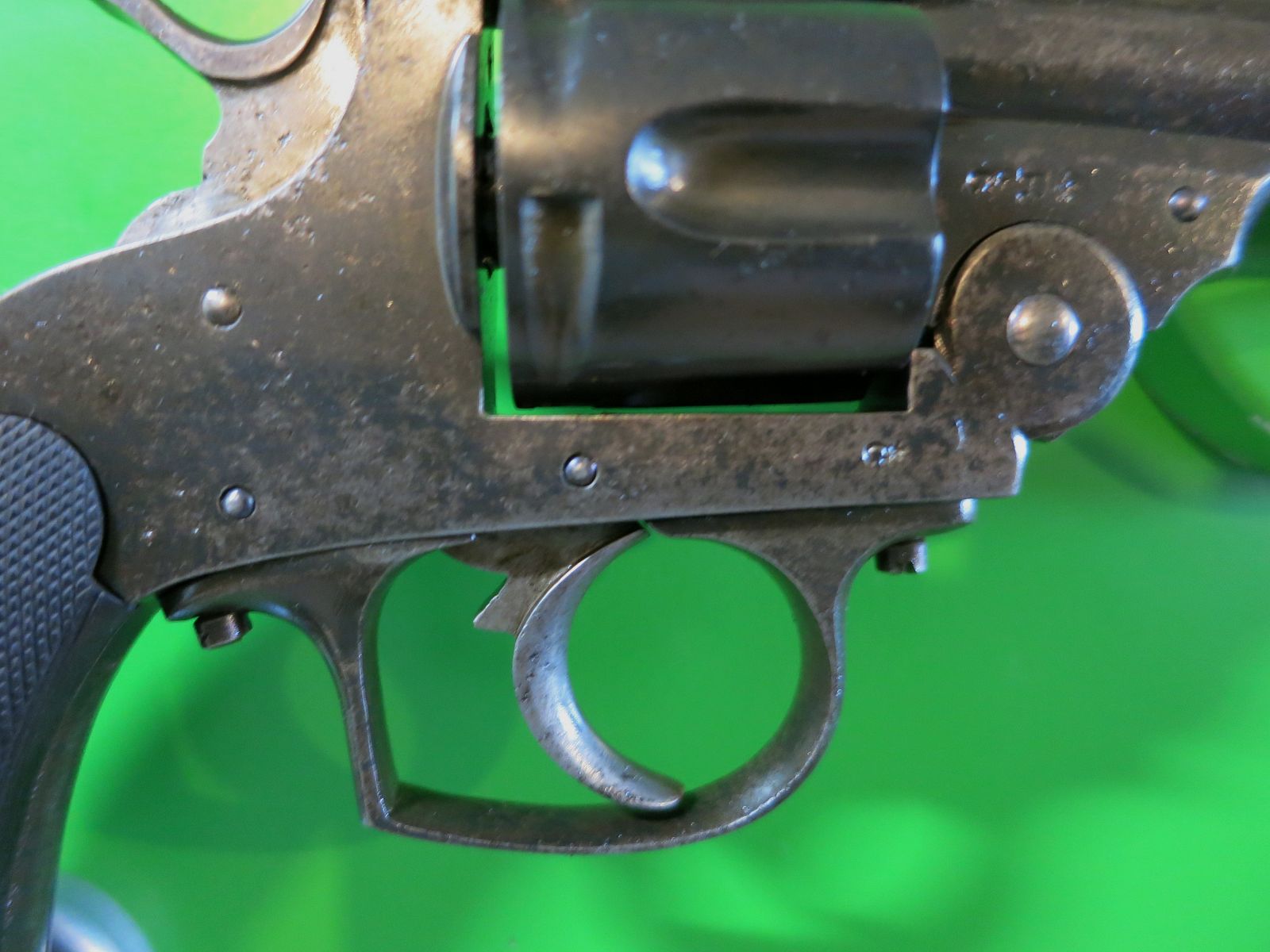 Belgian break-action revolver like Garate Anitua & Co., copy of Smith & Wesson Frontier, .320 Short #87