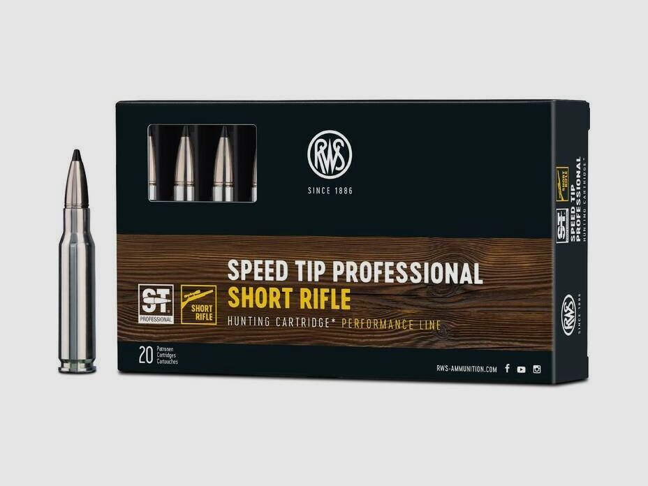 RWS S Tip Pro SR 10,7g/165grs à20 .308 Win.