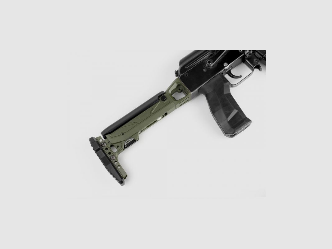 KPYK Fester Teleskop Hinterschaft für AK CRC 9035 OD Green