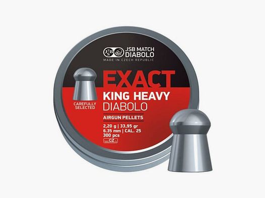 JSB Exact king heavy 6,35mm