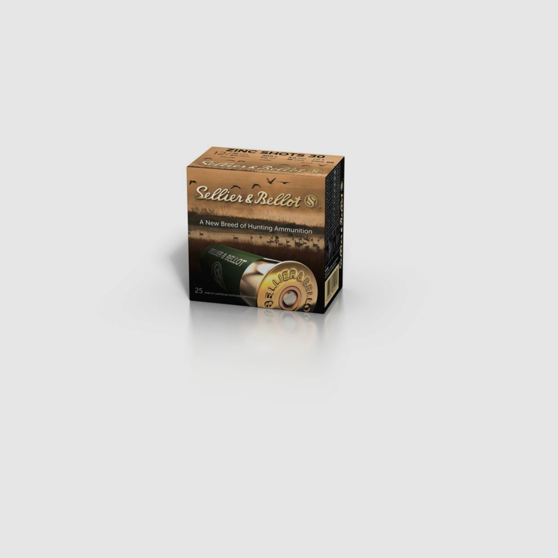 12/70 S&B ZINC SHOTS 30 gobelets en plastique