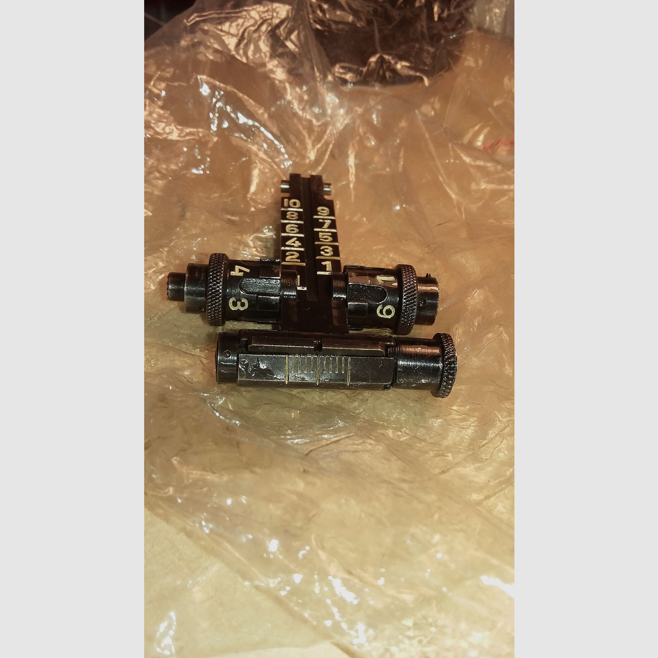 AK47 AKM PBS-1 Kimme / Rear sight original aus Russland, extrem selten und wie neu!