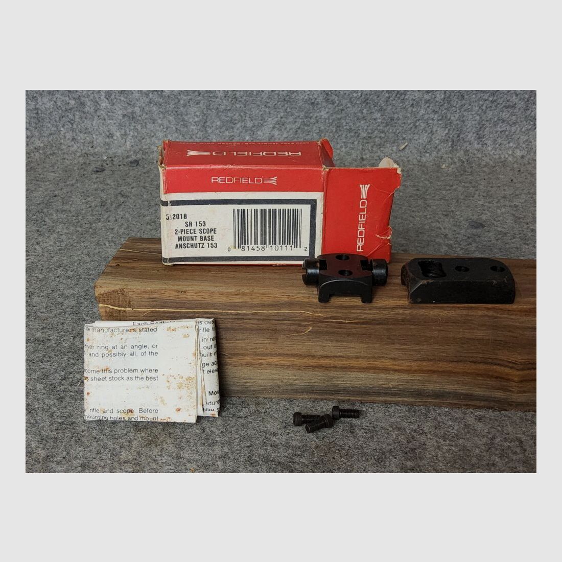 Redfield for Colt J and I frame incl. rings 25.4 mm