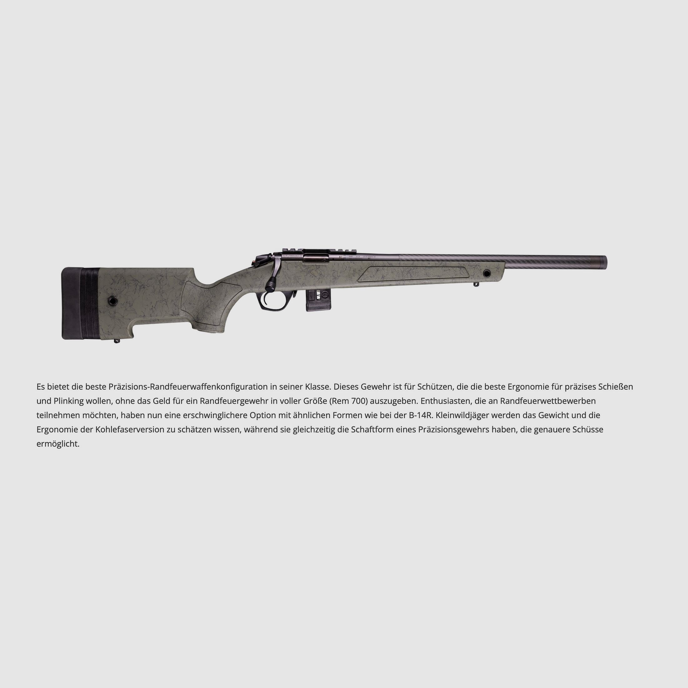 Bergara BMR X Carbon 20“ .22 LR 1/2-28 UNEF Repetierbüchse