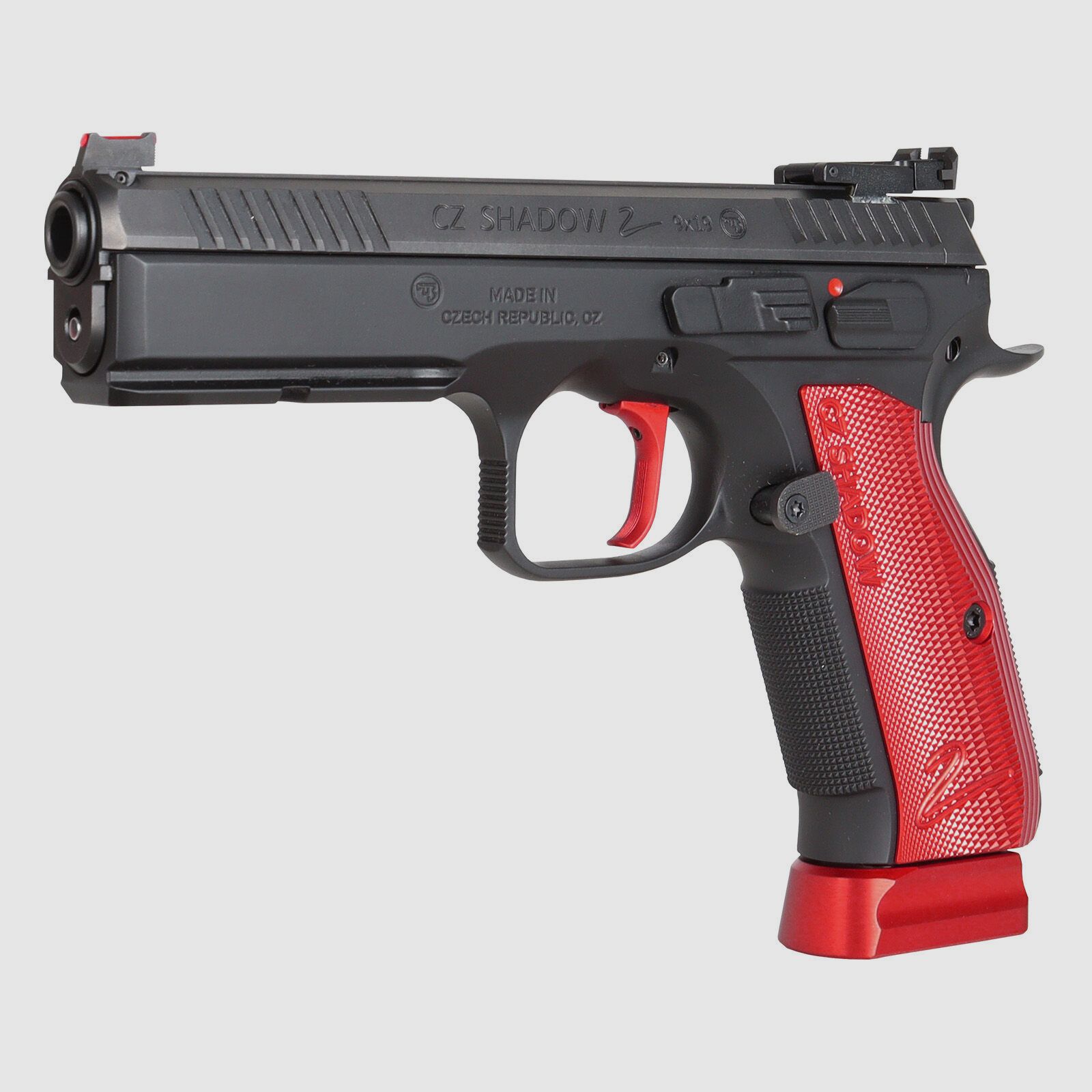 <CZ Shadow 2 GORĄCA CZERWIEŃ