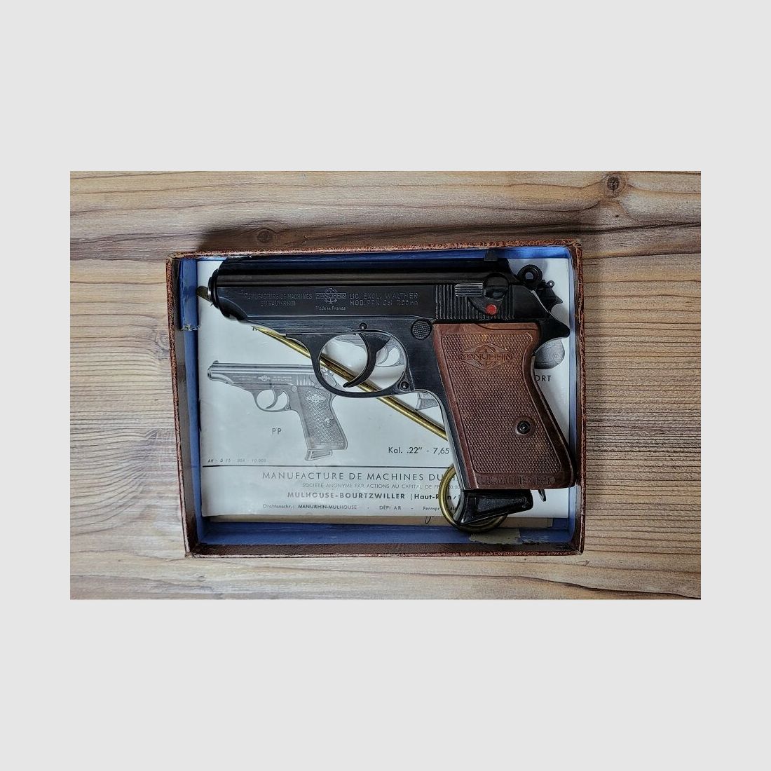 Manurhin PPK - Steel Grip