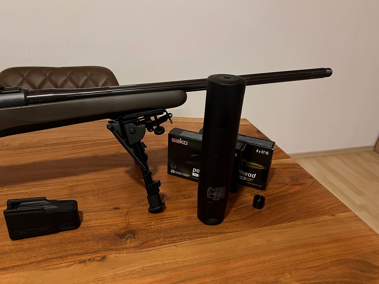 Mauser 18 Feldjagd 8x57IS + Hexalock + A-Tec H2