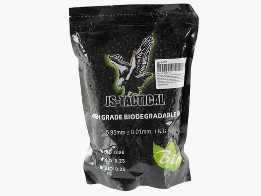 JS-Tactical Airsoft BIO BB´s 040g 1kg Beutel (2500stk)