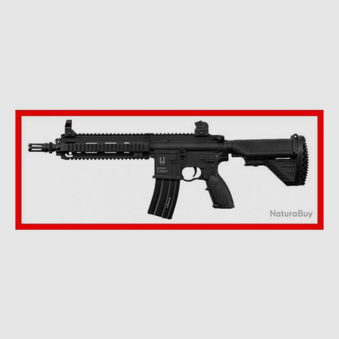 Replik AEG Delta 595 BO MANUFACTURE - Robuste Polymer - Komplettpaket - Leistung und Zuverlässigkeit im Gelände, Bild 3 von 5