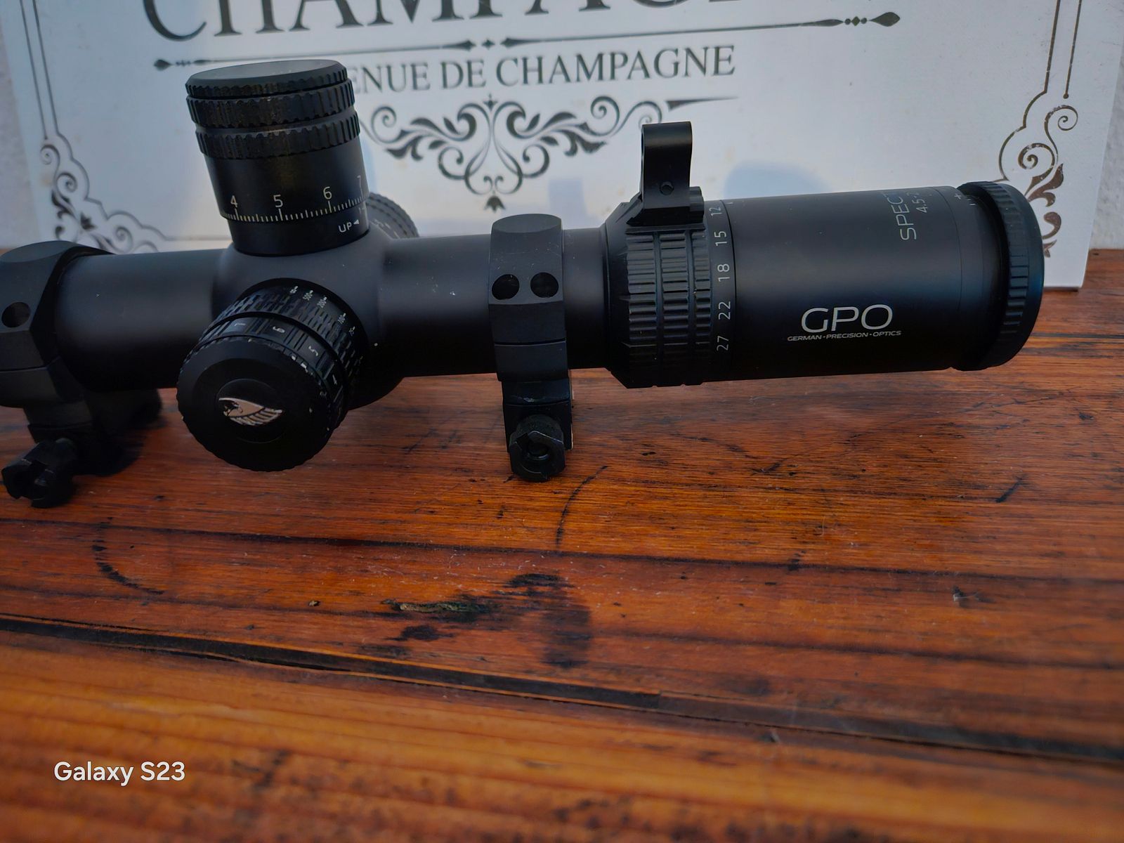 GPO Jagd scope inkl. Eratac mount - zamienię też na zegarek!, zdjęcie 2 z 6