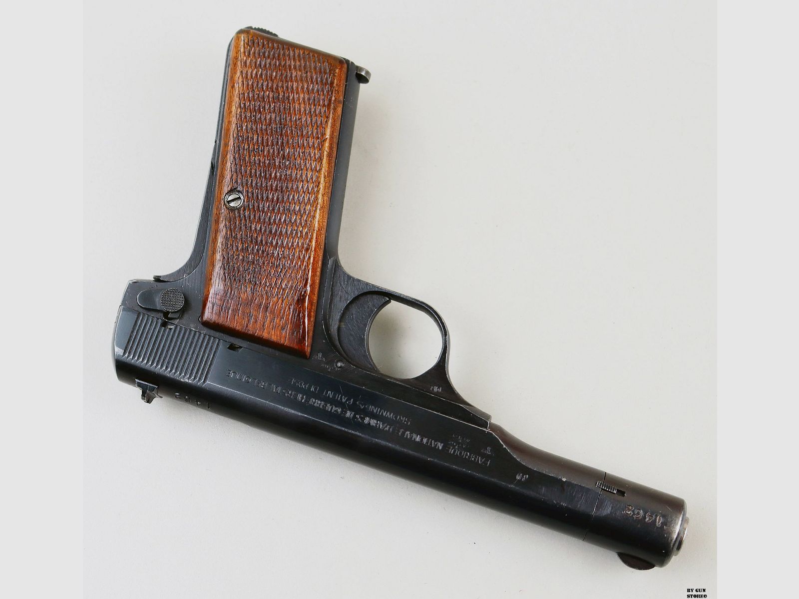 Pistola Fabrique Nationale F.N. mod. 10/22 Politi Norway cal. 7,65 matr. 54294, immagine 5 di 11