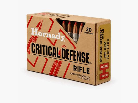 Amunicja Hornady kal. 223Rem FTX Critical Defense 73gr/4,73g
