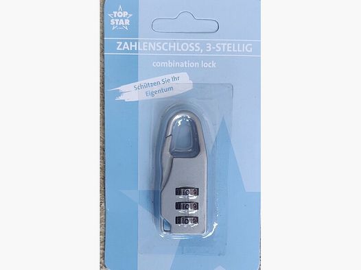 Zahlenschloss 3-stellig