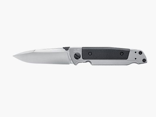 Walther Q5 Steel Frame Silber Klappmesser